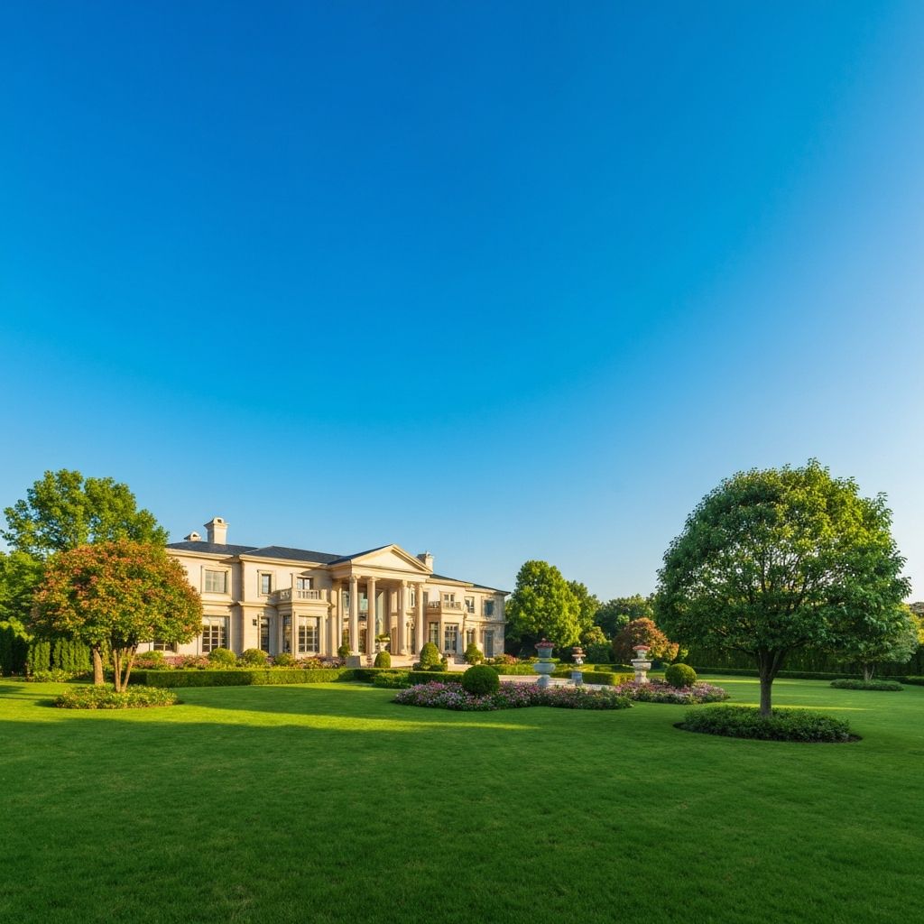 Sunset Estate Photography